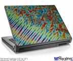 Laptop Skin (Small) - Tie Dye Mixed Rainbow