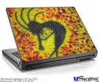 Laptop Skin (Small) - Tie Dye Kokopelli