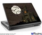 Laptop Skin (Small) - Halloween Haunted House