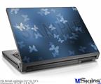 Laptop Skin (Small) - Bokeh Butterflies Blue