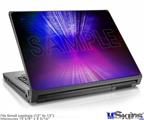 Laptop Skin (Small) - Bent Light Blueish