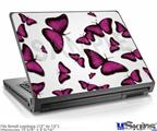 Laptop Skin (Small) - Butterflies Purple