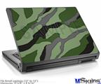 Laptop Skin (Small) - Camouflage Green