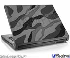 Laptop Skin (Small) - Camouflage Gray