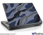 Laptop Skin (Small) - Camouflage Blue