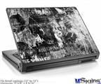 Laptop Skin (Small) - Graffiti Grunge Skull