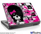 Laptop Skin (Small) - Scene Girl Skull