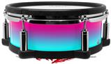 Skin Wrap works with Roland vDrum Shell PD-108 Drum Smooth Fades Neon Teal Hot Pink (DRUM NOT INCLUDED)
