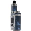 Skin Decal Wrap for Smok AL85 Alien Baby Bokeh Music Blue VAPE NOT INCLUDED