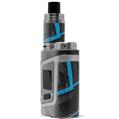 Skin Decal Wrap for Smok AL85 Alien Baby Baja 0004 Blue Medium VAPE NOT INCLUDED