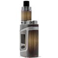 Skin Decal Wrap for Smok AL85 Alien Baby Exotic Wood Zebra Wood Vertical Burst Dark Mocha VAPE NOT INCLUDED