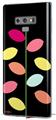 Decal style Skin Wrap compatible with Samsung Galaxy Note 9 Plain Leaves On Black