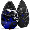Skin Decal Wrap 2 Pack compatible with Suorin Drop Baja 0003 Royal Blue VAPE NOT INCLUDED