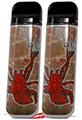 Skin Decal Wrap 2 Pack for Smok Novo v1 Weaving Spiders VAPE NOT INCLUDED