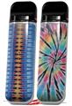 Skin Decal Wrap 2 Pack for Smok Novo v1 Tie Dye Spine 104 VAPE NOT INCLUDED