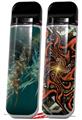 Skin Decal Wrap 2 Pack for Smok Novo v1 Bug VAPE NOT INCLUDED