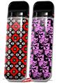 Skin Decal Wrap 2 Pack for Smok Novo v1 Goth Punk Skulls VAPE NOT INCLUDED