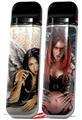 Skin Decal Wrap 2 Pack for Smok Novo v1 Broken Halo VAPE NOT INCLUDED