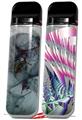 Skin Decal Wrap 2 Pack for Smok Novo v1 Swarming VAPE NOT INCLUDED