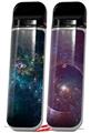 Skin Decal Wrap 2 Pack for Smok Novo v1 Copernicus 07 VAPE NOT INCLUDED