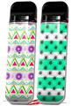 Skin Decal Wrap 2 Pack for Smok Novo v1 Kearas Tribal 1 VAPE NOT INCLUDED