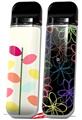 Skin Decal Wrap 2 Pack for Smok Novo v1 Plain Leaves VAPE NOT INCLUDED