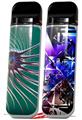 Skin Decal Wrap 2 Pack for Smok Novo v1 Flagellum VAPE NOT INCLUDED