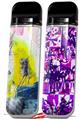 Skin Decal Wrap 2 Pack for Smok Novo v1 Graffiti Graphic VAPE NOT INCLUDED