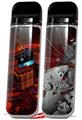 Skin Decal Wrap 2 Pack for Smok Novo v1 Reactor VAPE NOT INCLUDED