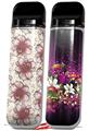 Skin Decal Wrap 2 Pack for Smok Novo v1 Flowers Pattern 23 VAPE NOT INCLUDED