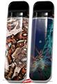 Skin Decal Wrap 2 Pack for Smok Novo v1 Comic VAPE NOT INCLUDED