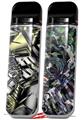 Skin Decal Wrap 2 Pack for Smok Novo v1 Like Clockwork VAPE NOT INCLUDED