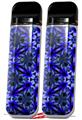 Skin Decal Wrap 2 Pack for Smok Novo v1 Daisy Blue VAPE NOT INCLUDED