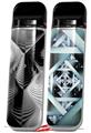 Skin Decal Wrap 2 Pack for Smok Novo v1 Positive Negative VAPE NOT INCLUDED