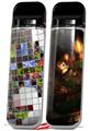 Skin Decal Wrap 2 Pack for Smok Novo v1 Quilt VAPE NOT INCLUDED