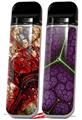 Skin Decal Wrap 2 Pack for Smok Novo v1 Reaction VAPE NOT INCLUDED