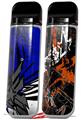 Skin Decal Wrap 2 Pack for Smok Novo v1 Baja 0040 Blue Royal VAPE NOT INCLUDED