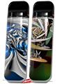 Skin Decal Wrap 2 Pack for Smok Novo v1 Splat VAPE NOT INCLUDED