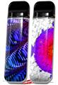 Skin Decal Wrap 2 Pack for Smok Novo v1 Transmission VAPE NOT INCLUDED