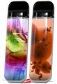 Skin Decal Wrap 2 Pack for Smok Novo v1 Burst VAPE NOT INCLUDED