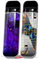 Skin Decal Wrap 2 Pack for Smok Novo v1 Refocus VAPE NOT INCLUDED