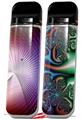 Skin Decal Wrap 2 Pack for Smok Novo v1 Spiny Fan VAPE NOT INCLUDED