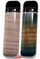 Skin Decal Wrap 2 Pack for Smok Novo v1 Exotic Wood White Oak VAPE NOT INCLUDED