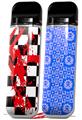 Skin Decal Wrap 2 Pack for Smok Novo v1 Checkerboard Splatter VAPE NOT INCLUDED