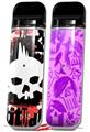 Skin Decal Wrap 2 Pack for Smok Novo v1 Punk Rock Skull VAPE NOT INCLUDED