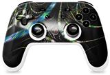Skin Decal Wrap works with Original Google Stadia Controller Tartan Skin Only CONTROLLER NOT INCLUDED