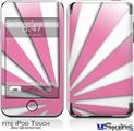 iPod Touch 2G & 3G Skin - Rising Sun Japanese Pink