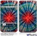 iPod Touch 2G & 3G Skin - Tie Dye Bulls Eye 100