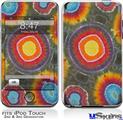 iPod Touch 2G & 3G Skin - Tie Dye Circles 100