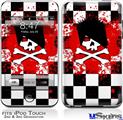 iPod Touch 2G & 3G Skin - Emo Skull 5